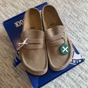 BRAND NEW STOCK X VERIFIED! Birkenstock Naples Wrapped Taupe Clog - 39